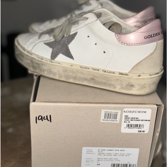 Golden goose platform shoes! So comfortable just a tad bit too big! Size 6! - Picture 2 of 2